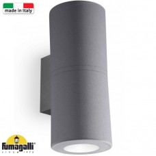 Φωτιστικό Σποτ Διπλής Κατεύθυνσης GU10 230V με LED 2x6W 1200lm CCT Ρητίνης Γκρι IP65 Fumagalli Franca